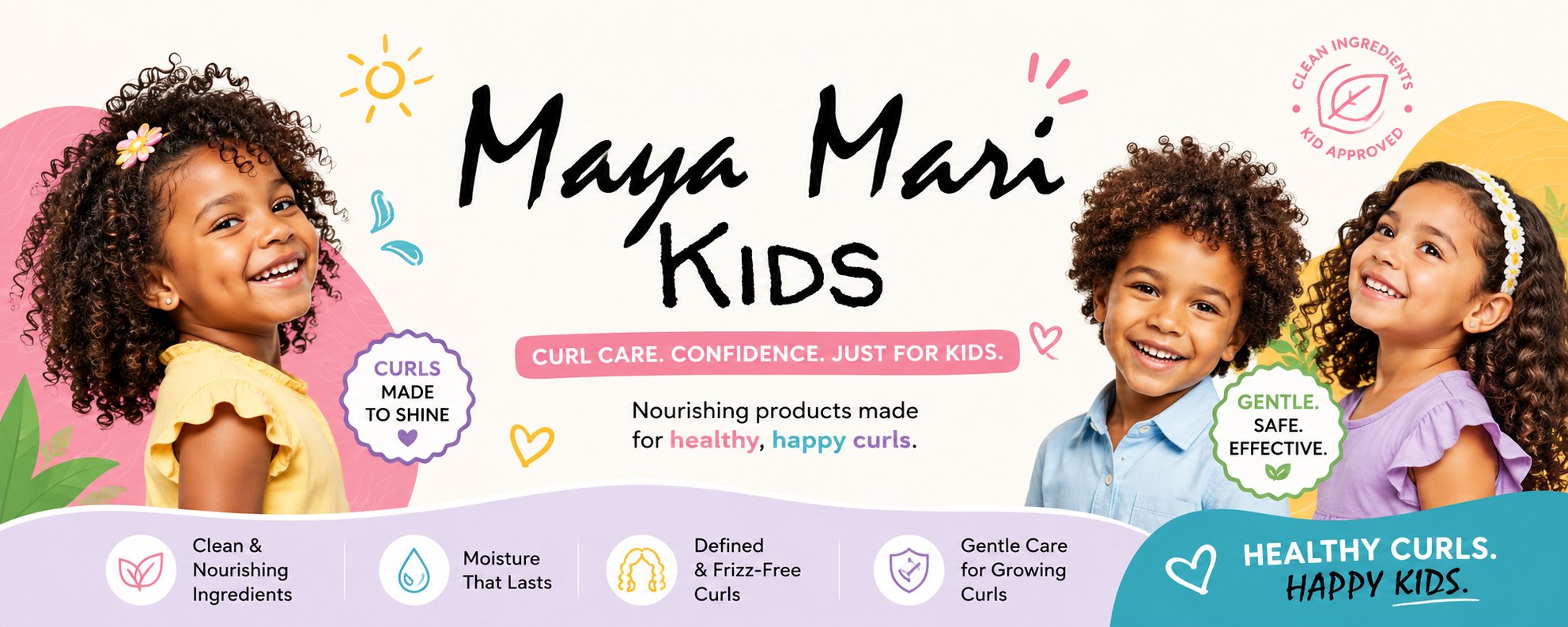 Maya Mari Kids — Curl Care. Confidence. Just for Kids.